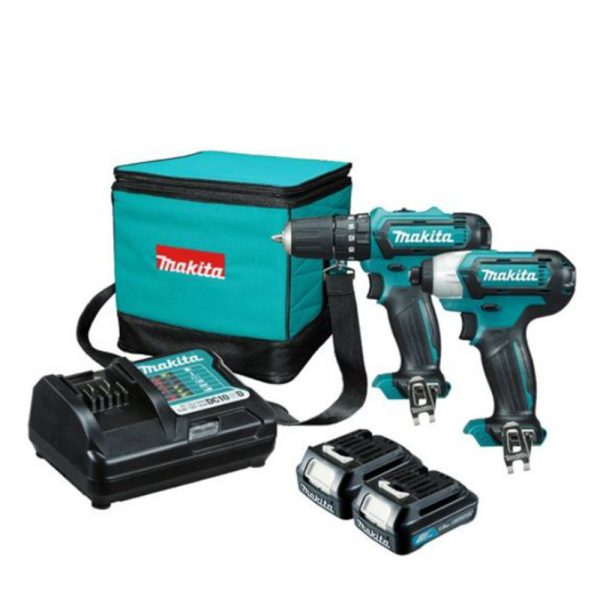 Kit Atornillador Rotomartillo Con Accesorios CLX228.